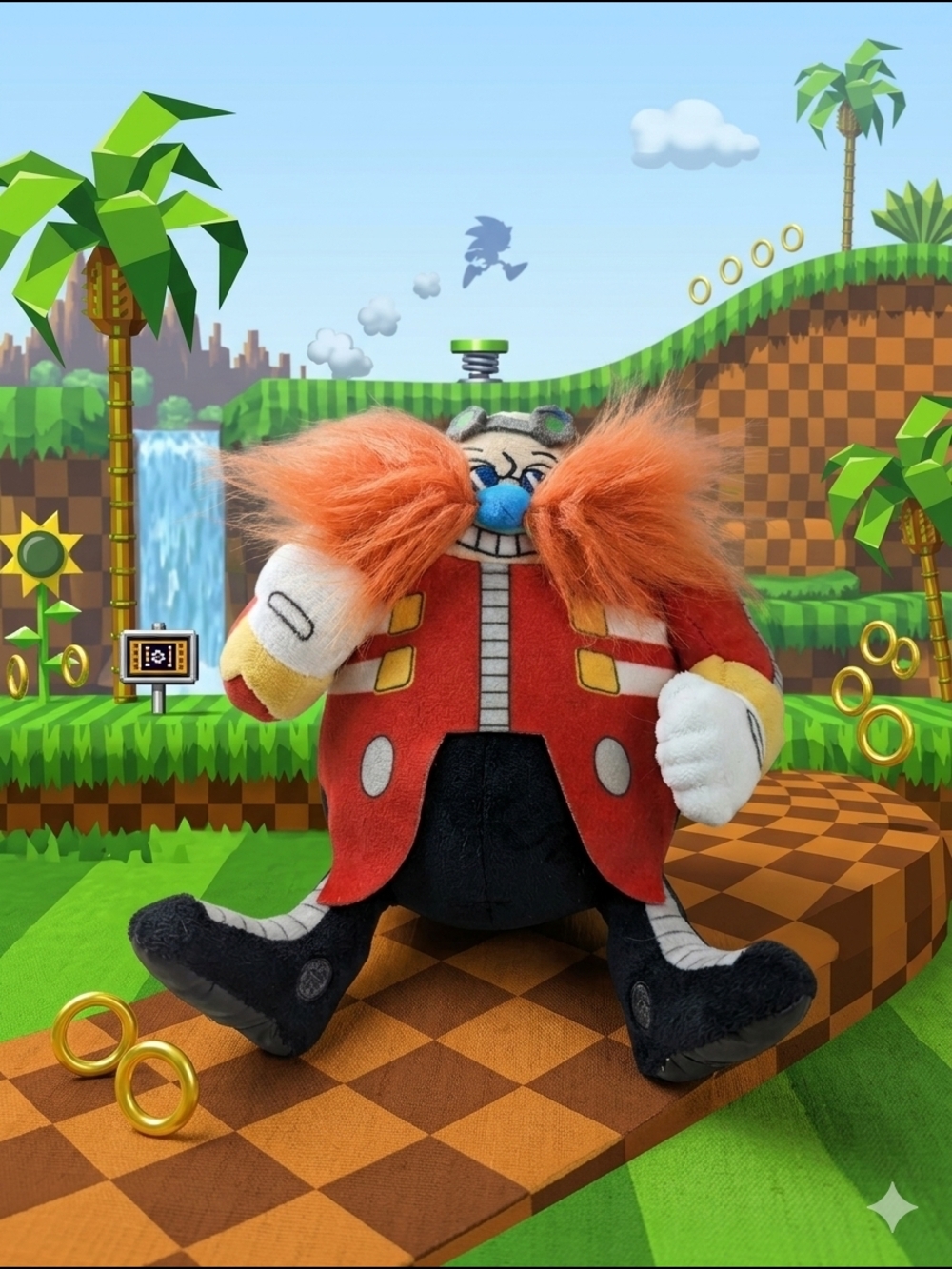 Collector's Item: KIDROBOT x SEGA Dr. Eggman Phunny Plush (6.5")
